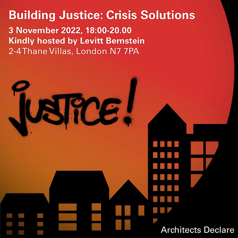 Hosting an Architects Declare event on Building Justice: Crisis ...